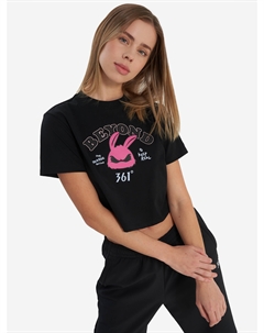 Футболка женская, Черный 361°