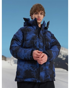 Пуховик мужской, Черный Термит