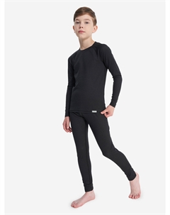 Комплект термобелья для мальчиков, Черный Glissade