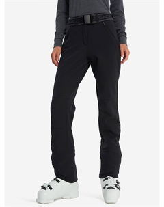 Брюки софтшелл женские, Черный Glissade