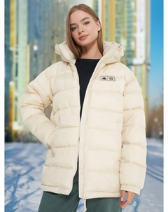 Пуховик женский Foresta, Бежевый Kappa