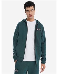 Толстовка мужская оверсайз, Зеленый Kappa