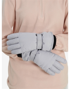Перчатки для девочек, Серый Glissade