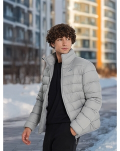 Пуховик мужской, Серый Demix