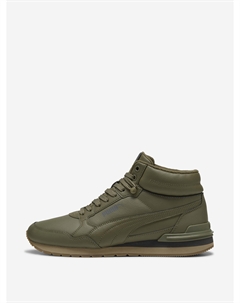 Кроссовки утепленные мужские St Runner V4, Зеленый Puma