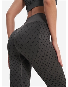 Легинсы женские HighFlow Yoga Seamless Gfx, Серый Demix