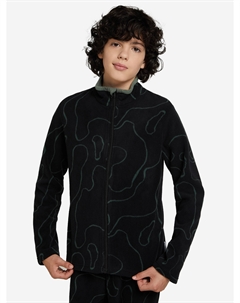 Джемпер флисовый для мальчиков, Черный Outventure