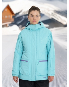 Куртка утепленная женская, Голубой Термит