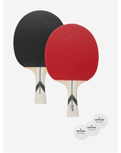 Набор для настольного тенниса : 2 ракетки, 3 мяча, Мультицвет Kettler