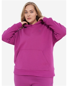 Худи женское, Plus Size, Фиолетовый Demix
