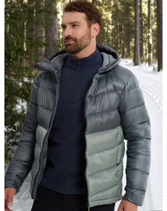 Пуховик мужской Lindeck, Серый Northland