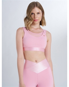 Топ бра спортивный, Розовый Sensana