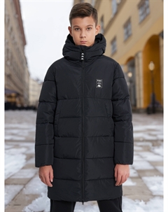 Пуховик для мальчиков, Черный Kappa