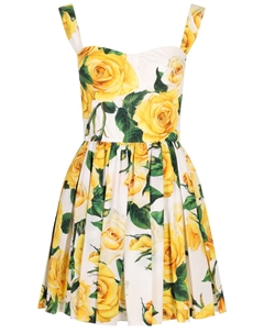 Платье хлопковое Dolce&gabbana