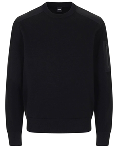 Джемпер однотонный Boss