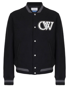 Бомбер шерстяной Off-white