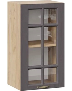 Шкаф навесной для кухни ТриЯ Лина 1ВВ4С с одной дверью Трия