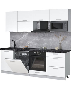 Кухонный гарнитур Интерлиния Мила Лайт 2.3-ПМ2