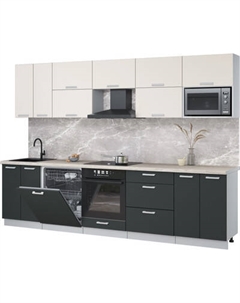 Кухонный гарнитур Интерлиния Мила Лайт 3.0-ПМ2