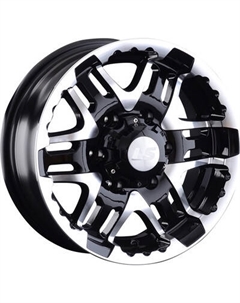 Литой диск LS wheels LS 894 16x8" 6x139.7мм DIA 106.1мм ET 0мм BKF Ls wheels