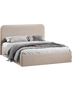 Полуторная кровать ТриЯ Тиффани c ПМ 140x200 Тип 1 и заглушиной Трия