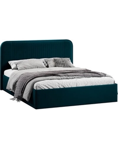 Двуспальная кровать ТриЯ Тиффани c ПМ 180x200 Тип 1 и заглушиной Трия