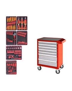 Универсальный набор инструментов King TONY High Voltage / 934-117AMRE King tony