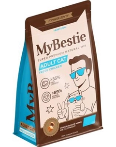 Сухой корм для кошек MyBestie Adult Cat / 19700215/CAT Mybestie