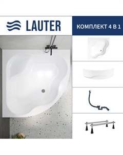 Ванна акриловая Lauter Majestica 150x150 / 21040150