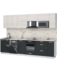 Кухонный гарнитур Интерлиния Мила Лайт 3.0-ПМ4