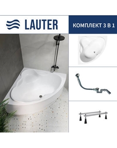 Ванна акриловая Lauter Riviera 150x150 / 21050150