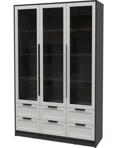 Шкаф с витриной Интерлиния Концепт Тренд КТ-ШВ3