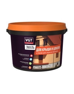 Эмаль VGT ВД-АК-1179 Профи для крыши и цоколя Vgt