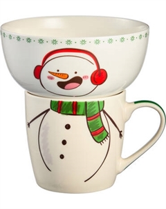 Набор столовой посуды Lefard Снеговик 260-1066