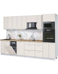 Кухонный гарнитур Интерлиния Мила Лайт 3.1-ПМ3