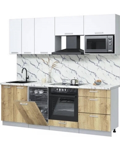 Кухонный гарнитур Интерлиния Мила Лайт 2.25-ПМ4