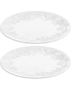 Набор тарелок Elan Gallery Шишки 950414 Elan gallery