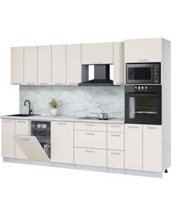 Кухонный гарнитур Интерлиния Мила Лайт 3.05-ПМ3