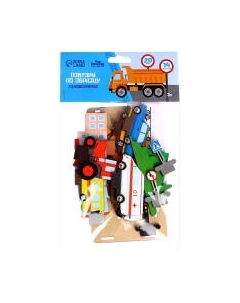 Развивающая игра Лесная мастерская Головоломка. Повтори по образцу. Транспорт / 4276399