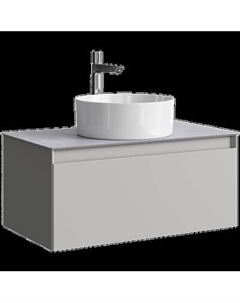 Тумба под умывальник Aqwella Geometria GE01081ST+STG814X476GS