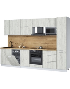 Кухонный гарнитур Интерлиния Мила Лайт 3.1-ПМ4