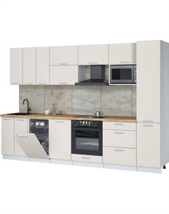 Кухонный гарнитур Интерлиния Мила Лайт 3.1-ПМ4
