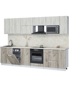 Кухонный гарнитур Интерлиния Мила Лайт 3.0-ПМ4