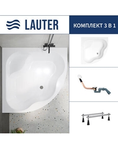 Ванна акриловая Lauter Majestica 150x150 / 21040150