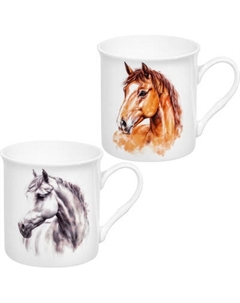 Набор кружек Elan Gallery Пара лошадей / 880235 Elan gallery