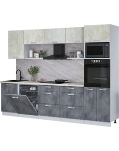 Кухонный гарнитур Интерлиния Мила Лайт 2.9-ПМ1