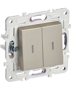 Выключатель IEK Skandy SK-V22-1-10-K37 Iek