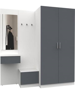 Секция в прихожую Интермебель Марсель-162 / МР 01-162