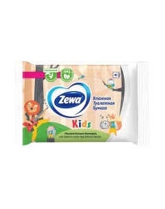 Влажная туалетная бумага Zewa Детская