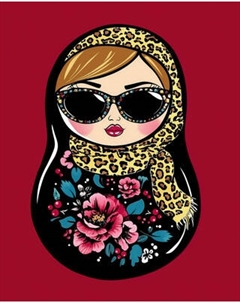 Набор алмазной вышивки Феникс+ Матрешка / 71428 Feniks